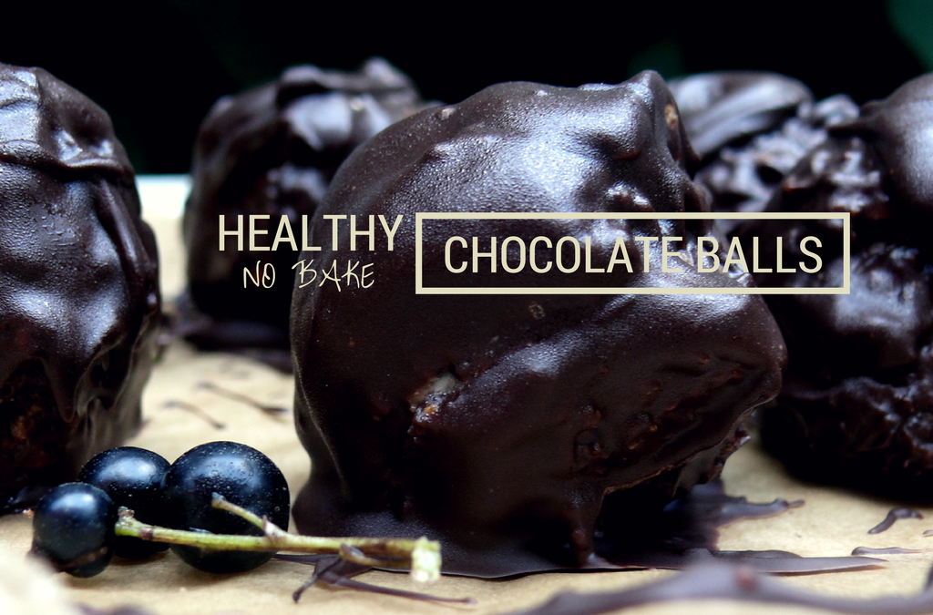 Healthy No Bake Chocolate Balls