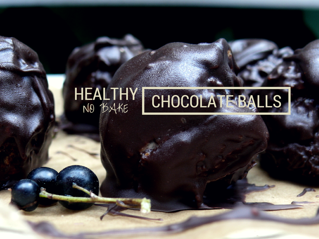 Healthy No Bake Chocolate Balls